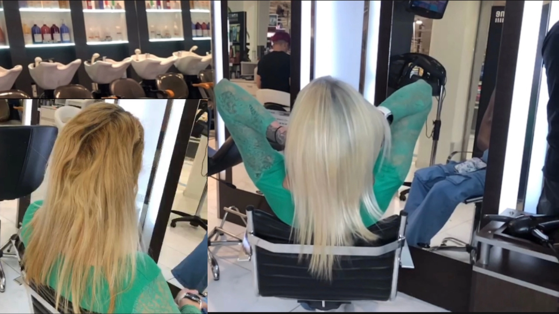 como decolorar un cabello mal decolorado